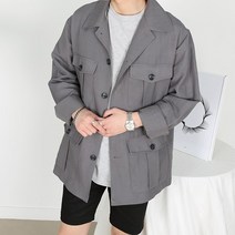 제로스어패럴 뉴벤 린넨 야상자켓