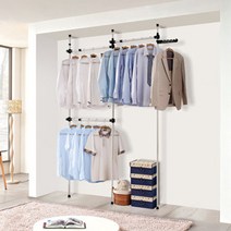 둘더스 3단 원터치 고정식행거, 1PIECE