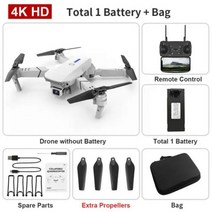 드론 헬리콥터 E88 와이파이 FPV 광각 HD 4K 1080P, 13