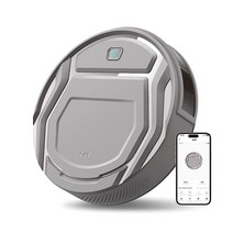 OKP 3000Pa 강력한 흡입력이 있는 로봇 진공 청소기 Wi-Fi/앱/알렉사 컨트롤 자동 자체 충전 로봇 청소기 예정된 청소 슬림 반려동물 털 단단한 바닥 및 카펫에