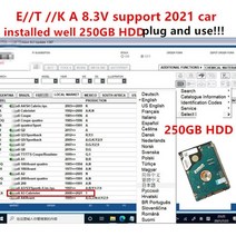 2022 뜨거운 판매 elsawin 6.0 2017 소프트웨어 e tk 8.3 v 그룹 2021 자동 수리 소프트웨어 elsa win 전자 부품 카탈로그 in hdd, 8.3250g HDD 설치