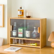 디바가구 미니 원목 양주 위스키 진열장 장식장, 메이플