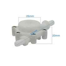 플로우메타 수도계량기 타코메타 수위계 누수탐지기 US211M Lite 휴대용 38, 센서 USN-HS06PA-4, 1개