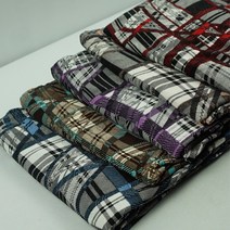 원단대장 원단 프린트 폴리스판 자가드 사선에서 얇은천 스판 패턴 여름 의류용, 선택-1(살구색)