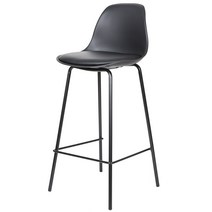 가구느낌 밀리바 의자, 블랙