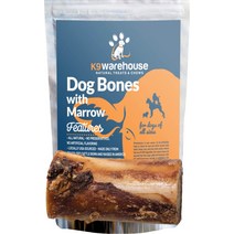 K9warehouse Beef Marrow 2-3-in Dog Bone Treats 6 count