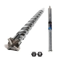 블랙불 함마드릴비트 28X450mm 4날 콘크리트기리 SDS플러스 롱홀쏘기리