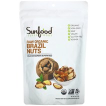 Sunfood 무가공 유기농브라질넛 227g8oz