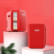 미니냉장고 음료수냉장고 술장고 HA-Life-귀여운 미니 냉장고 모유 저장 신선한 휴대용 12V 220V 가정용, 02 10L RED_02 EU
