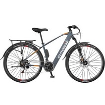가성비 전기자전거 삼륜 배달용29 Inch 전기 자전거 지구력 45-120km 벤드 핸들 리튬 배터리 마운틴 여행, 검은색