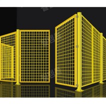 메쉬 휀스 헨스 양계 철망 주물 펜스망 염소 차폐 문, 높이1.5x길이2.0m(네트1+기둥1)