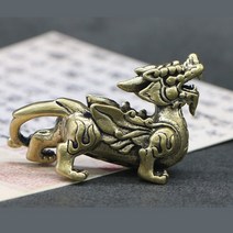 해태상 해치 동물 장식 풍수 사업 장수 재물 복 청동