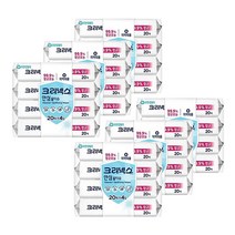 크리넥스 안심 물티슈 휴대용 20매 24팩, 24개