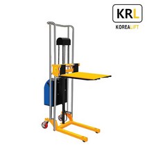 고려리프트 SPN-4130 400kg 1300mm 미니전동 포크리프트 트럭 운반 하역