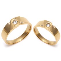 18K GOLD 커플링 모던 금커플링 금반지 RFS2606