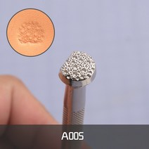 금속 가죽 작업 안장 만들기 도구 조각 공예 스탬프 스탬핑 솔리드 DIY 인쇄 용품, 04 A005