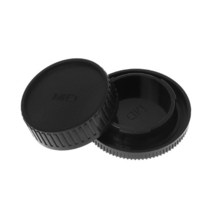 후면 렌즈 바디 캡 카메라 커버 세트 미놀타 MD X700 DF-1 용 먼지 나사 마운트 보호 플라스틱 블랙 교체 호환, 03 3