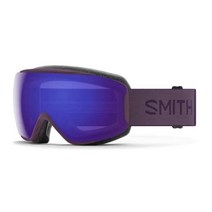 Smith Optics Moment 여성용 스노우 겨울 고글 - 화이트 베이퍼 크로마팝 스톰 로즈 플래시, ChromaPop Everyday Green Mirro
