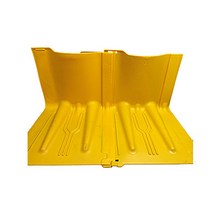 우리안전 국산 이동식 차수판 수막이 침수판 물막이 홍수방지, 1개, 노란색