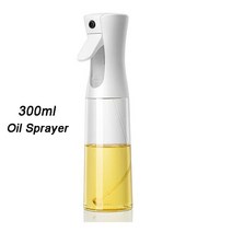 분사력 좋은 스프레이 오일병 밀폐그릇 요리사 전문가 700ml 오일 병 바베큐 요리 베이킹 식초 미스트 분무기 주방 피크닉 도구, 05 300ml White