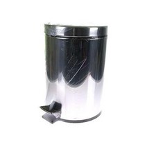 한솔 코스모스 스텐 페달휴지통 8L 쓰레기통 청소 스텐레스 분리수거, 상세페이지 참조