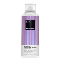 IGK ANTISOCIAL 드라이 헤어 마스크 오버나이트, 6.32 Fl Oz (Pack of 1)