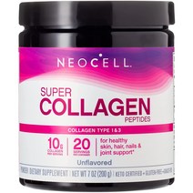 NeoCell Super Collagen Powder 네오셀 콜라겐 파우더 198g, 7 ounce