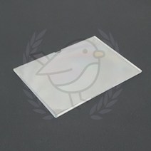 부착용 투명 꽂이판 A4 가로형 전단지꽂이 엘리베이터게시판 아크릴POP꽂이