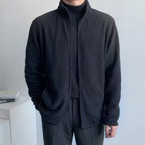 (1+1)남자 데일리 후리스 집업 뽀글이 보아털 플리스 자켓 가을 겨울 아우터 옷 코디