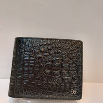 엘레강스 악어 모양의 남성 반지갑 BMSP02C 블랙