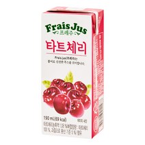 일화 프레주 테트라팩 타트 체리, 48팩, 190ml