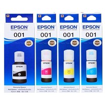 [EPSON] 완전 정품 L4260 무한 프린터 충전용 T03Y 정품 4색 잉크 세트 검정 파랑 빨강 노랑 세트, L4260 프린터용 정품 T03Y 4색 세트