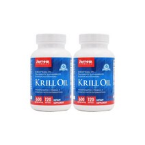 자로우포뮬러스 오플닷컴 2개 크릴오일 오메가3 600 mg 인지질 아스타잔틴 120 소프트젤 Jarrow Formulas, (오플닷컴) 2개 크릴오일 오메가