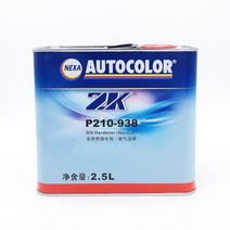 바니시 PPG P190-588A골드포장 만능 페인트코팅 P210-938경화제 P210-790 939컬러스프레이 2K, T03-5리터 페인트코팅+2.5슬로우 건조(939경화제