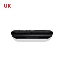 Electric Food Vacuum Sealer Automatic Commercial Household Packaging Machine Film Kichen Tool, 06 black UK_01 as show