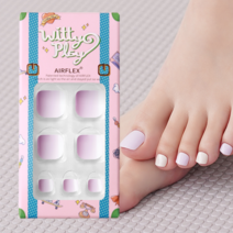 위티플레이 착붙는 말랑한 패디팁 24개입 붙이는패디팁 국내생산, 18.파스텔퍼플, 1개