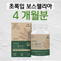 우슬 초록 입 홍합 치커리 보스웰리아 하루 2정 보스웰릭산 초록홍합 버드나무 껍질 홈쇼핑 골드 플래티넘 영양제 프리미엄 성분 가격 효능 비교 부모님 엄마 아빠 시부모님 선물, 4개월분, 1000mg x 60정 (하루두알)