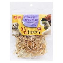 DN16880 참좋은간식 100g - 대구 치킨버섯 슬라이스 간식 후식 강아지스틱 아기강아지간식 애견수제간식 도기맨간식 개껌 노견간식 올리고칩 치킨우유껌 애견훈련용간식 강아지사료, 단일 수량