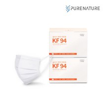 퓨어네이처 KF94덴탈마스크 화이트 소형 벌크포장, 10박스 x 50매입