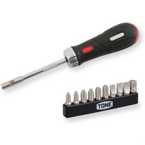 토네 라챗 드라이버 세트 1/4인치 12피스