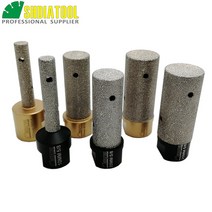 소형 탁상 밀링머신 서프파이프 선반가공 탁상바이스 밀링기 shdiatool 1pc 다이아몬드 핑거 비트 직경 101520253035mm 타일 대리석용 밀링 비트 도자기 베벨, 1pc 35mm m14