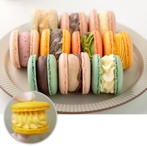 수제 마카롱 세트 맛집 택배 쿠키 전문점 선물 답례품, 마카롱 10개(12가지맛중 10개 랜덤)