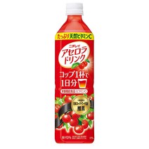 Nichirei Acerola Juice 일본 니쿠라이 아세롤라 열매 비타민C 하루 주스 900ml 12병