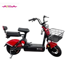 아이마코리아 전기자전거 전기스쿠터 S-9+ 대학생인기상품 출퇴근 통학, 레드풀옵션