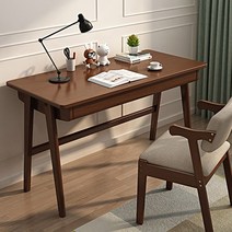 원목 1인용 컴퓨터 사무용 서재 고등 학생 미니 책상
