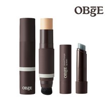 오브제 파운데이션 올인원 남성 내추럴 커버 13g + 무드 체인지 립밤, 1호 아이보리 + 립밤