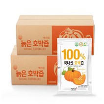 예진원 국내산 호박즙, 100ml, 100개