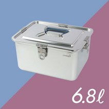 [그린킵스] 냉장고용 올스텐 밀폐용기 김치통 6.8L, 상세 설명 참조, 상세 설명 참조