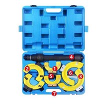 완충기 분해 도구 완충 장치 스프링 압축기 아우디 BMW 폭스바겐 자동차 수리 도구, 보호 케이스 없음