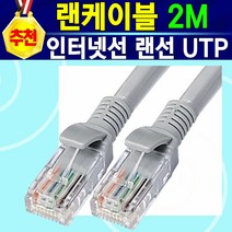 [알전산] 가정 사무실 학교 기업 관공서 서버구축 학내망구축 전용 인터넷선 랜케이블 랜선1M터 랜선2M 랜선3M 랜선5M 랜선7M 랜선10M 랜선15M 랜선20M 랜선30M, 1개, 랜선2미터